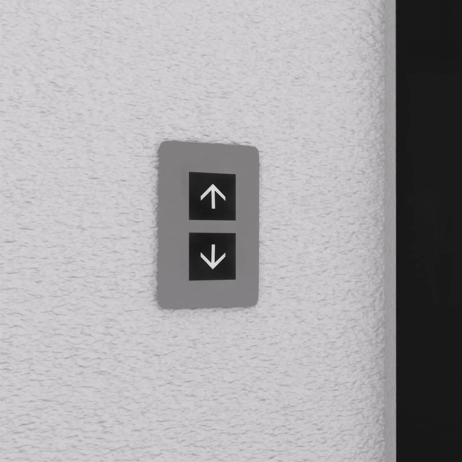 

2Pcs Elevator Call Button External Directional Down Floor Selection Robust Construction User Friendly Elevator Button