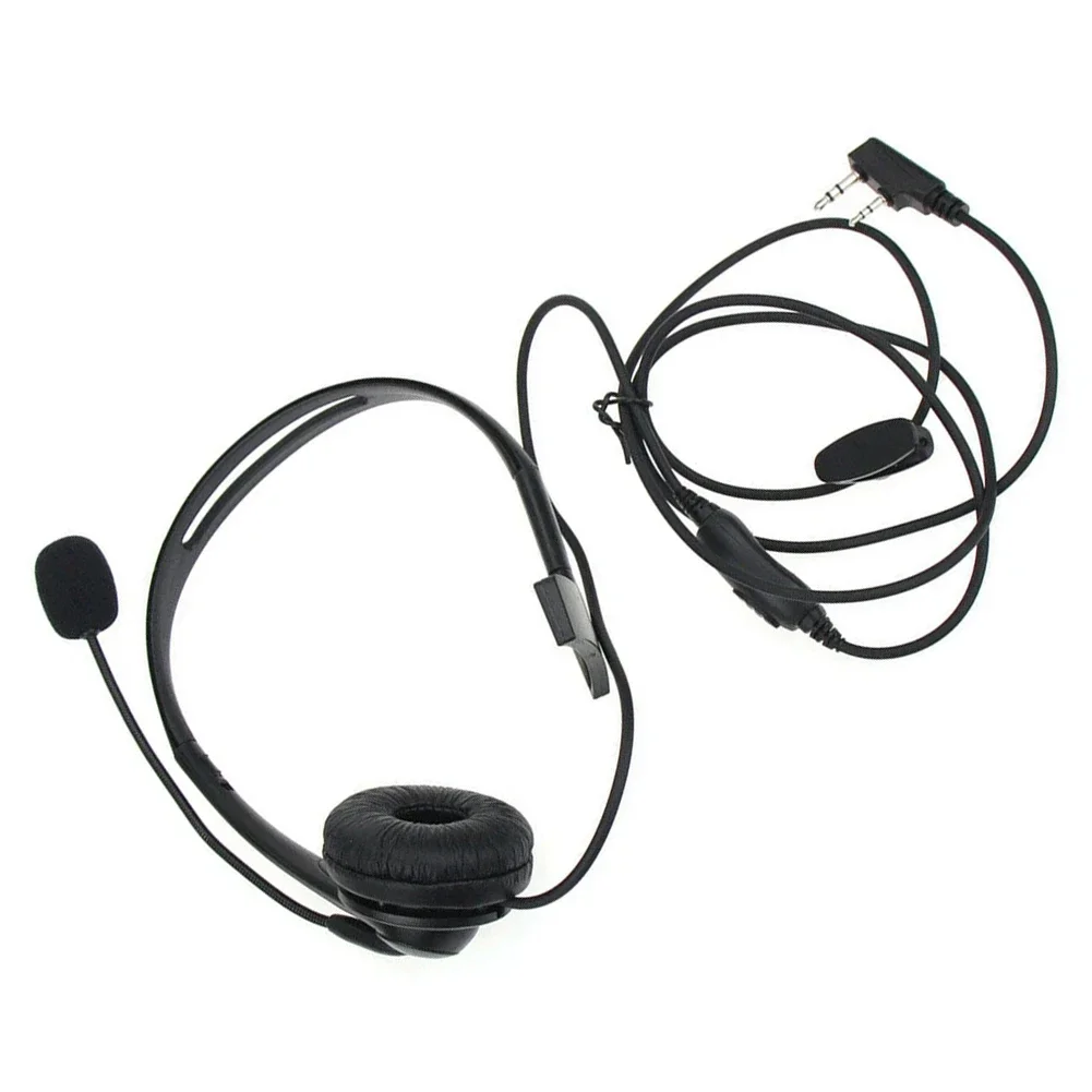 2 Pin Headset wi Mic for For KENWOOD 25 46 348 Two-Way Radios Designed for Active Users Needing Hands-Free Operation