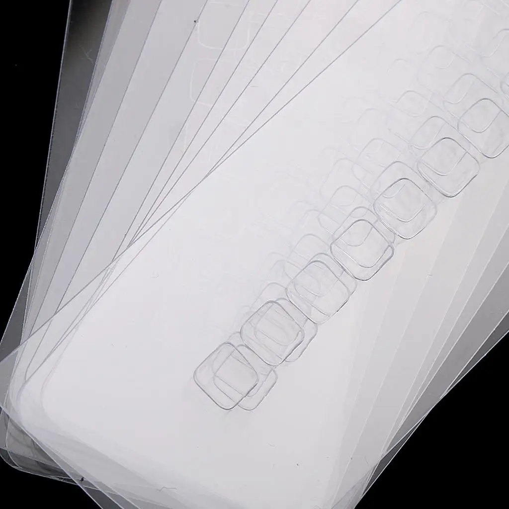 PVC Hair Heat Protector Insulation Shield Scalp Guard for Women Hair Extension and Wig Application