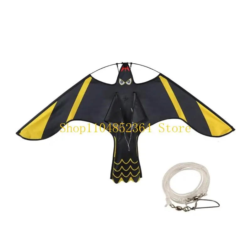 652F Windproof Bird Deterrents Kite Bird Scarer Flying Kite Designed for Outdoor Space