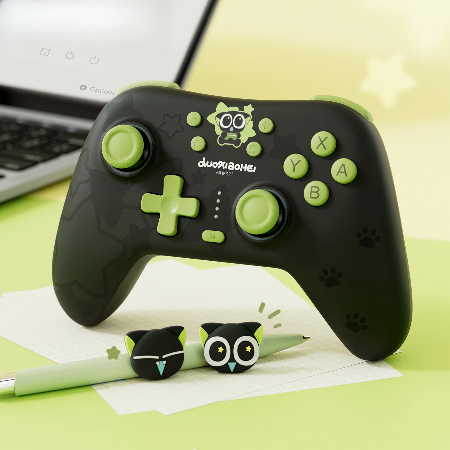 

Game Handle Wireless Bluetooth Applicable To Switch2 PC PC Version Mobile Phone Steam Lovely Kawaii Good Looks Creativity Sweet
