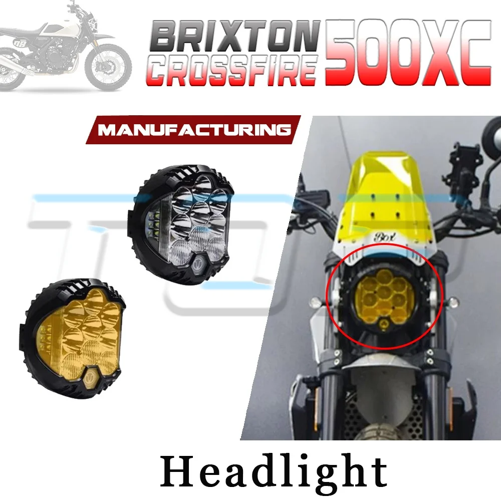 7-inch high-brightness BRIXTON CROSSFIRE 500 XC headlights 500 GK 500GK GK500 500gk gk500 xc500 XC 500