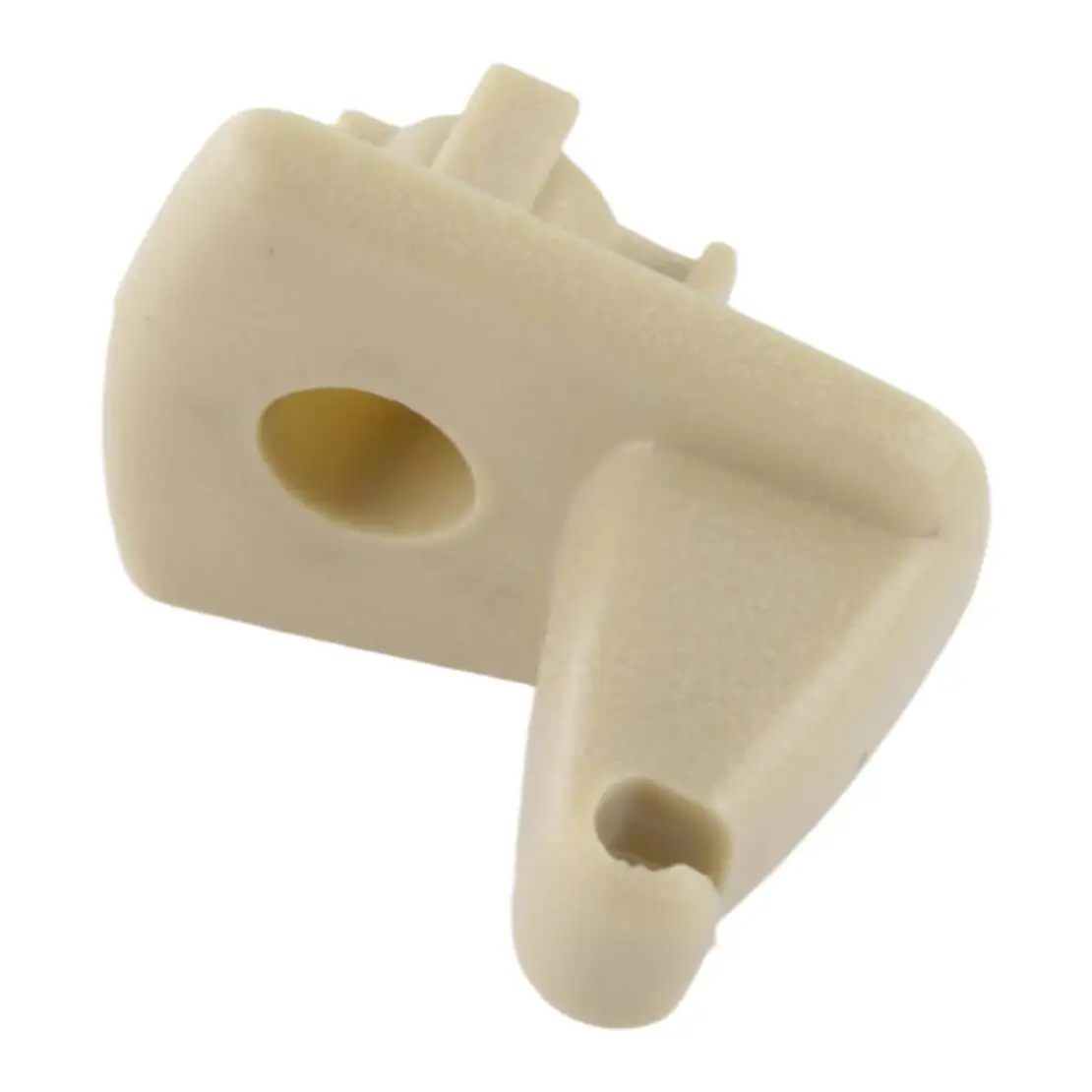 1EJ51BD1AA 2pcs Beige Sun Visor Holder Hook Clip Plastic Fit For Chrysler 300 Dodge Charger Magnum 2006 2007