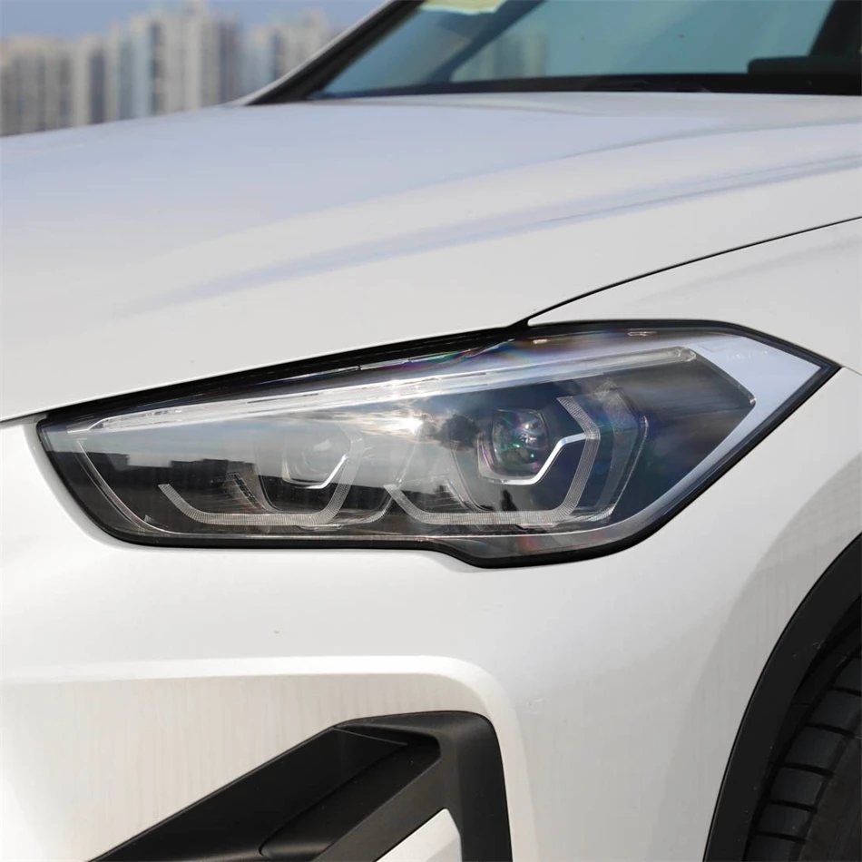For BMW X1 F48 F49 2019 2020 2021 2022 Car Gadgets Lampshade Headlight Glass Car Front Headlight Lens Cover Lights Shell