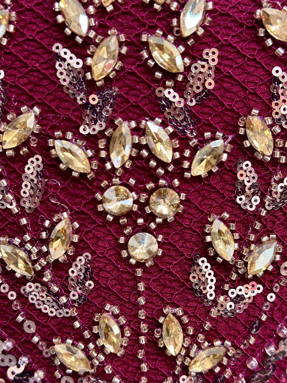 

Nigerian Exquisite Gorgeous Lace Fabric 2026 Luxury Lace Fabric African Sequins Beaded Tulle Fabric For 5yards Sewing Dresses