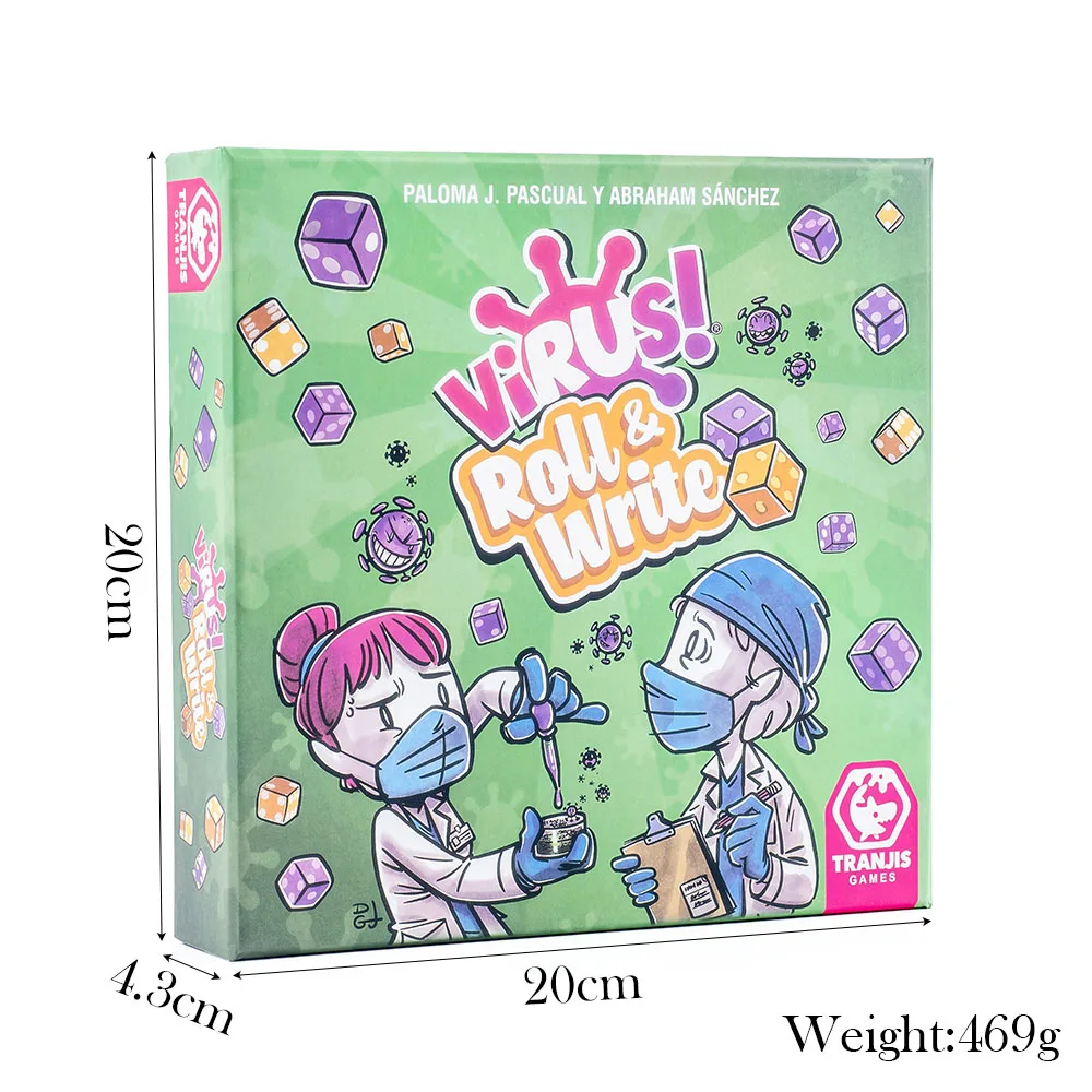 2026 وصول جديد فيروس مجلس بطاقة الألعاب النسخة الإسبانية الإنجليزية لعبة الحفلات للمتعة الألعاب العائلية الأكثر مبيعا