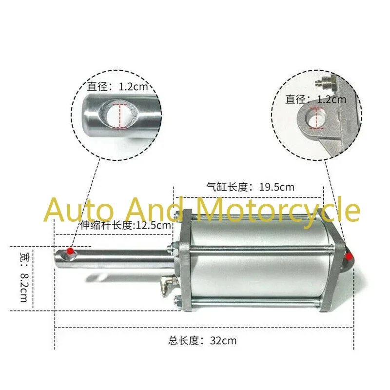 

Tire Changer Machine Rear Arm Air Cylinder Unite Part U-226-228 Tyre Repair Tool