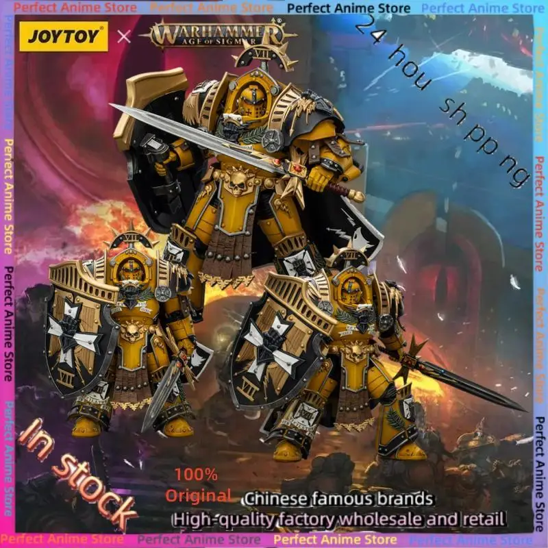 

JOYTOY Dark Source Warhammer Horus Heresy Imperial Fist Terminator Armor Archon 1:18 Soldier