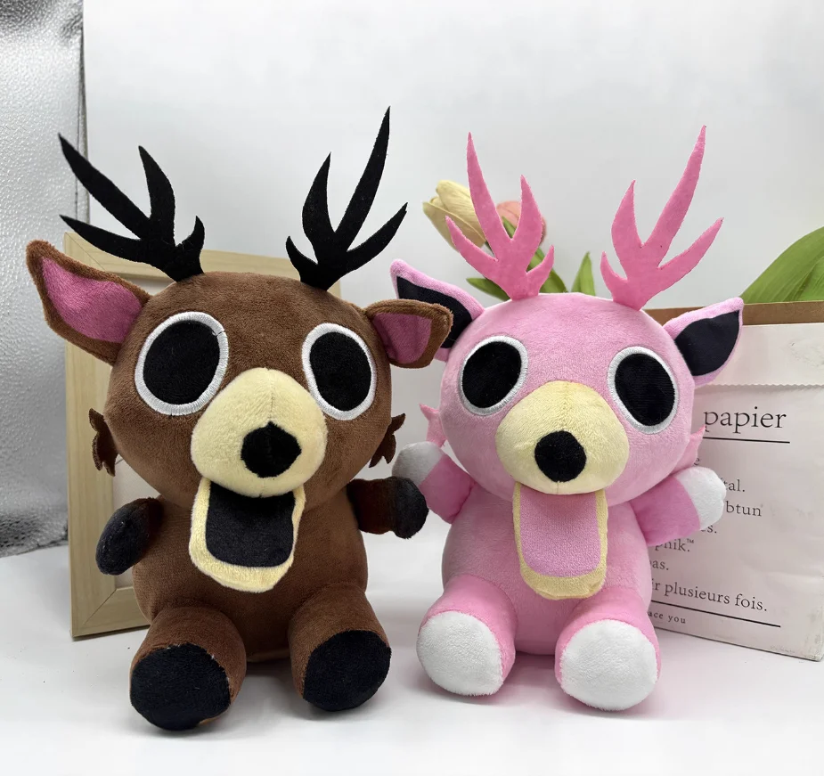 طفل 99 ليال في الغابة أفخم شبل الغزلان أفخم مضحك لعبة هدية الكريسماس أنيمي الأجهزة الطرفية دمية ناعمة 2026 جديد لطيف الغزلان دمية