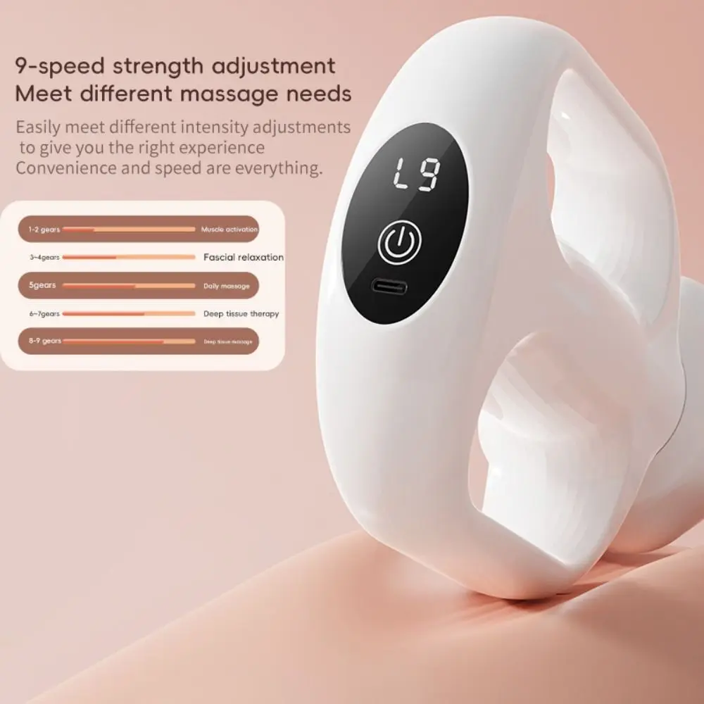 

9 Speed Adjustable Multifunctional Full-Body Fascia Ring High-Frequency Vibration Full-Body Fat Burning and Shaping