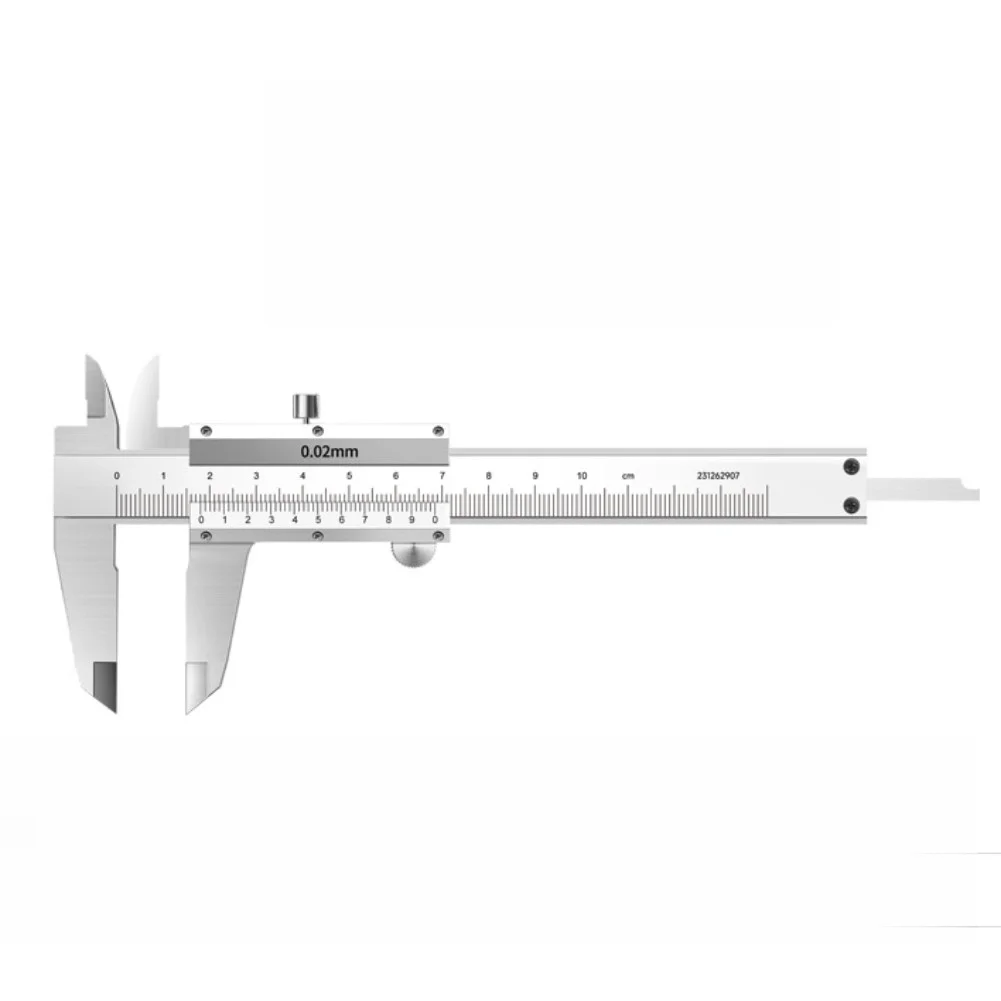 

Metal Vernier Caliper Depth Gauge Mini Metal Vernier Caliper Sturdy Metal Construction Clear Etching Markings High Carbon Steel