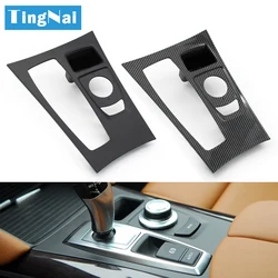 LHD Car Center Console Gear Shifter Trim Cover Panel For BMW For BMW X5 X6 E70 E71 E72 2007-2009 51166954947,51169164485
