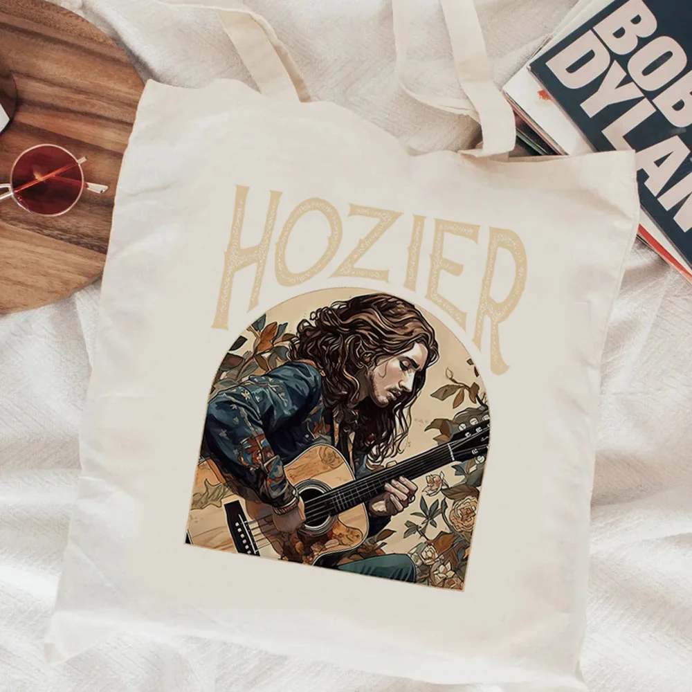 กระเป๋าช้อปปิ้ง hozier กระเป๋าช้อปปิ้งผ้าฝ้าย Bolsa de Tela กระเป๋าช้อปปิ้งถุงปอกระเจา ecobag Shoping SAC tissu