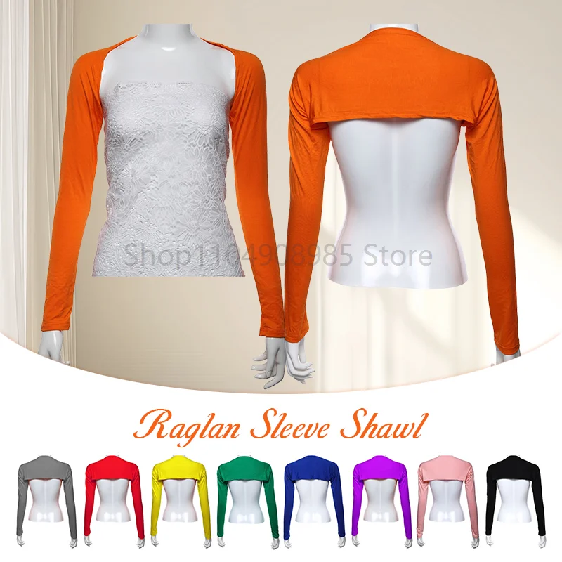 

Soft Oversleeves Islamic Elastic Arm Cover Bolero Shrug Shoulder Sleeve Women Under T- Shirt Sun Protection Long Arm Sleeves
