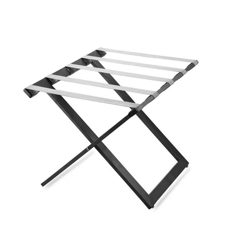 

For Heavy Duty Hotel Guest Room Foldable Metal Luggage Rack Stand