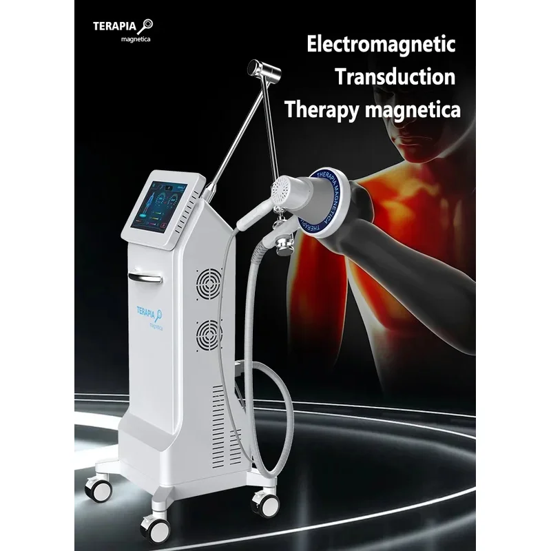 Dual Wavelength PEMF Therapy Machine Electromagnetic Transduction Magnetica Pulsed Field Therapy Device for Health Improvement