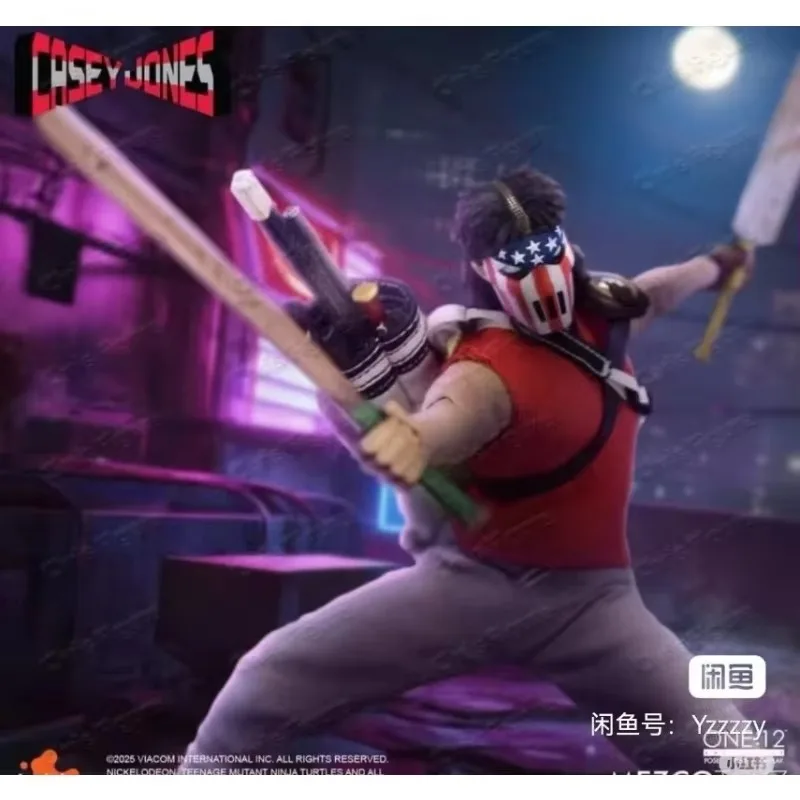 In Stock Mezco Ant One: 12 Teenage Mutant Ninja Turtles Casey Jones 1/12 Joint Action Figure Boutique Collection Gift - view 5