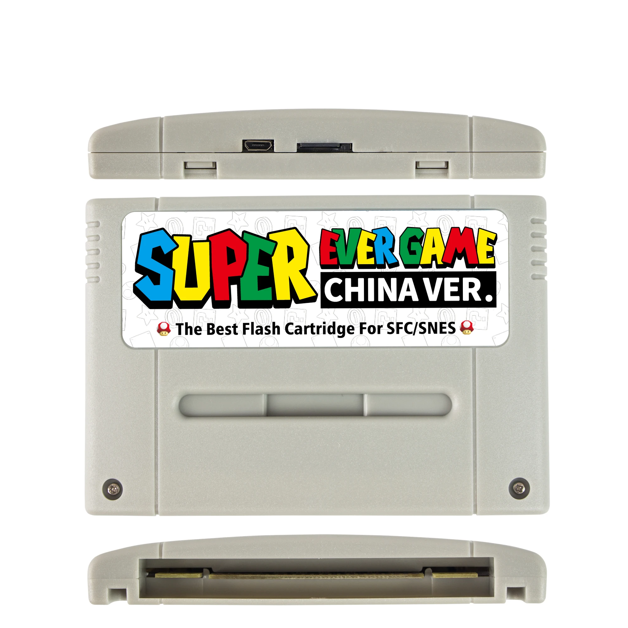 خرطوشة ألعاب Super SNES SFC V1 3000 في 1 لوحدة تحكم ألعاب الفيديو Super Famicom 16 بت JP/EU/USD مع بطاقة 4G TF