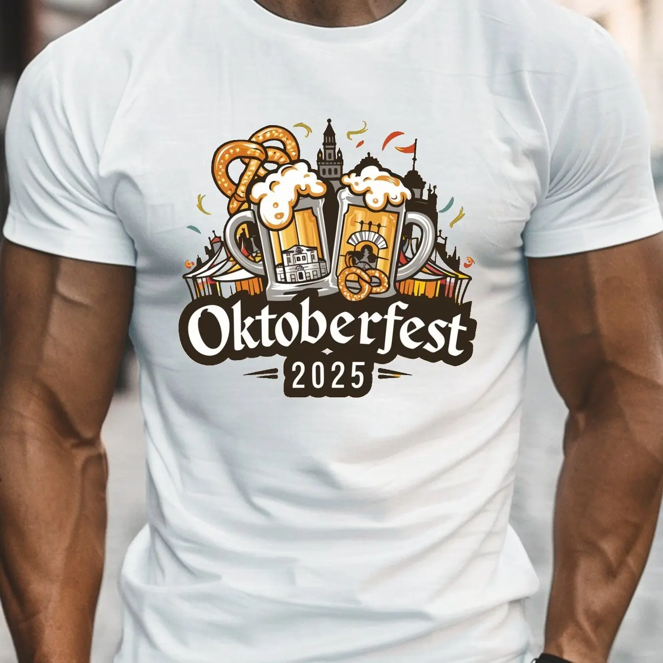 Men Oktoberfest 2025 Graphic Tee 