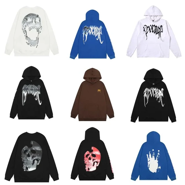 Revenge shops Skull Hoodie