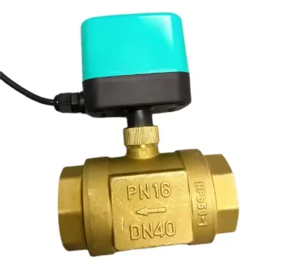 1/2 Ball Valve Brass material 3 Way Electrical Motorized Ball Valve smart water valve with Electric Actuator