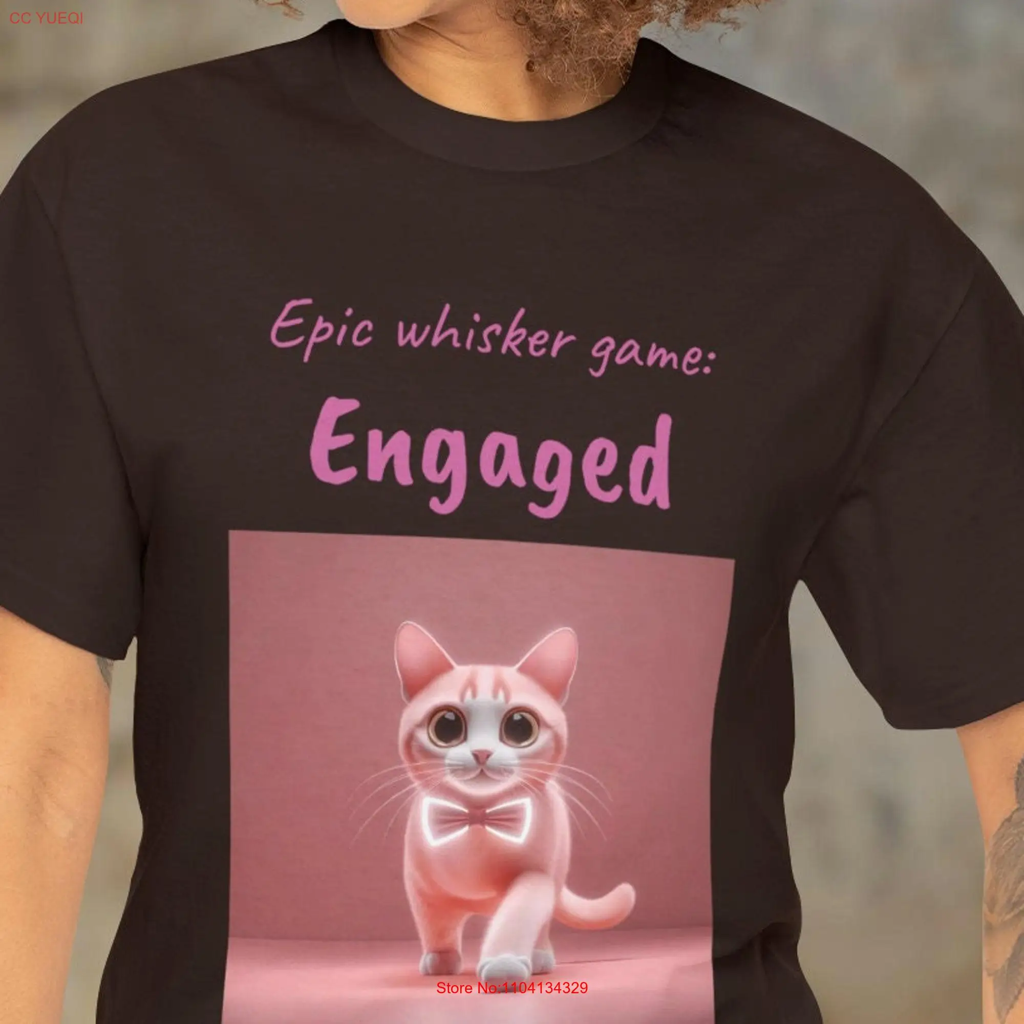 epic whisker game engaged t shirt long or short sleeves