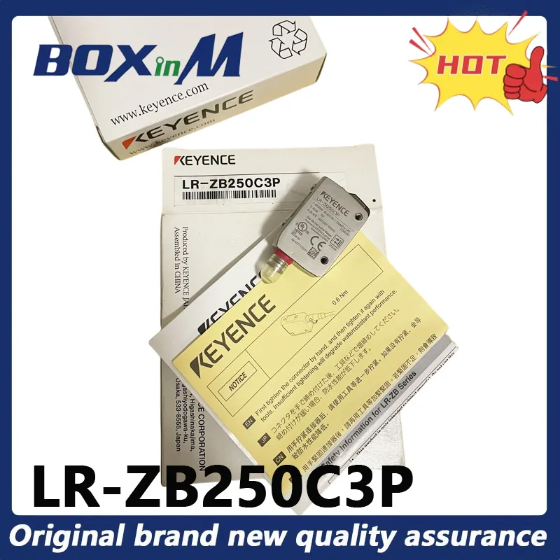 Amplificador de sensor de desplazamiento láser CMOS KEYENCE LR-ZB250C3P