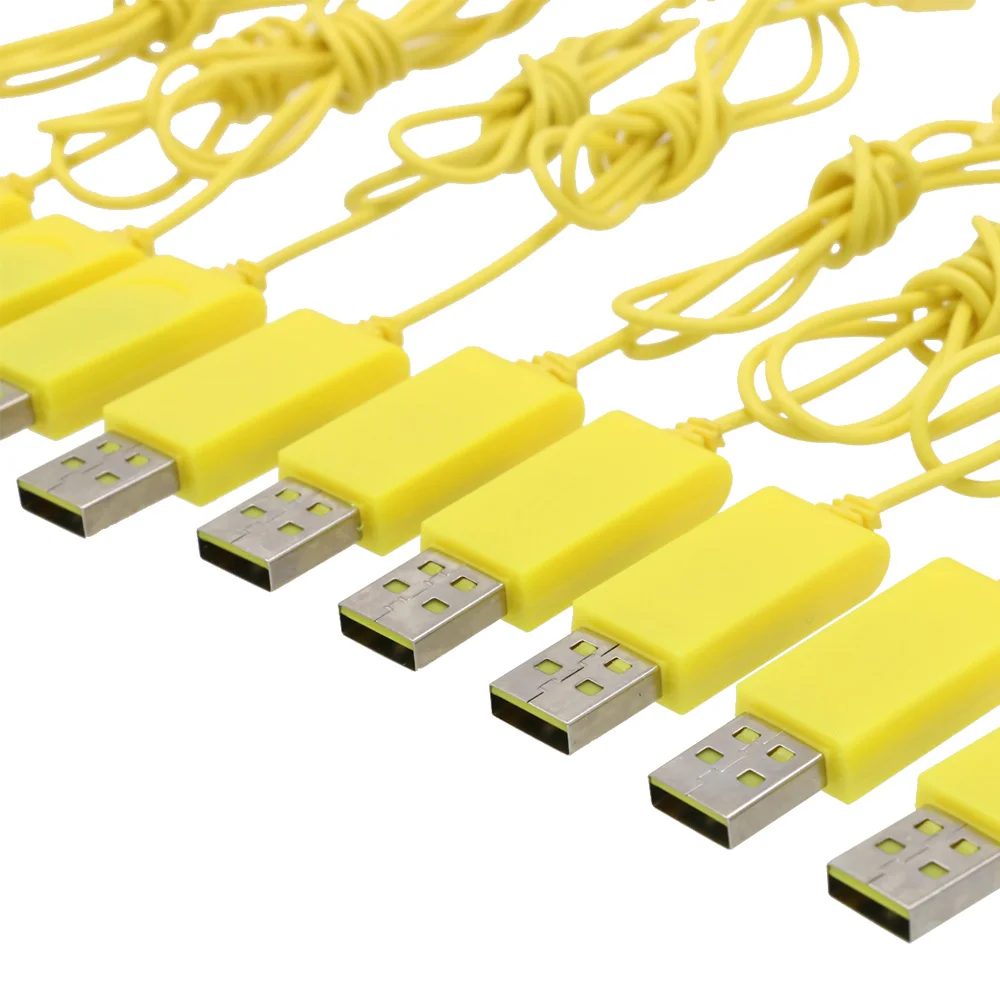 For Syma S107G S102G S108G S109G Mini Battery USB Charger Cable Wire 3.7V for S111G S026G W25 RC Helicopter Cheerson CX10