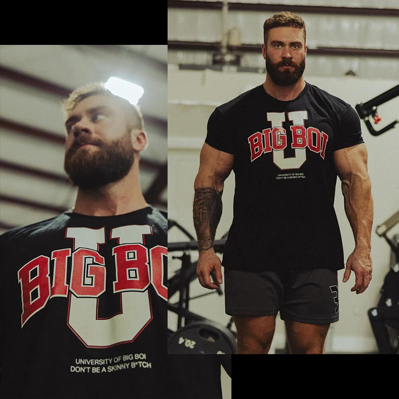 THAVAGE Chris Fitness Training Gym Leisure T-Shirt Men's and Women's Luxury Brand Top 2026 New Logo