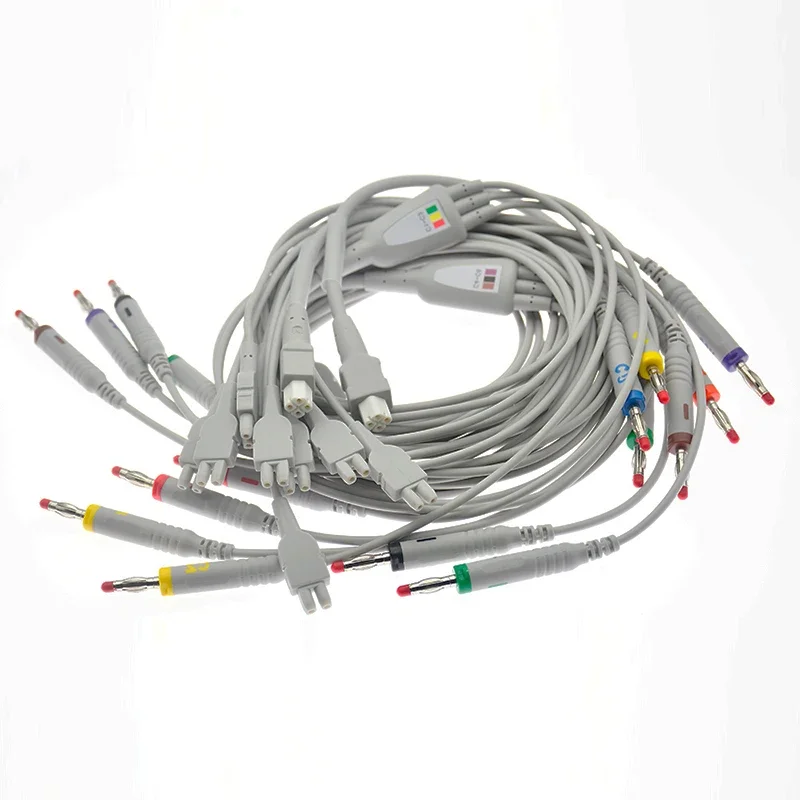 

Applicable to Ecg Machine Lead Wire Libang SE-18 SE-1515 18 Guide Lead Wire Line