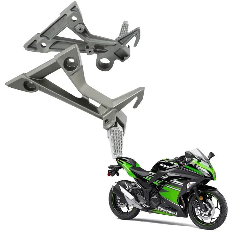 

Для Kawasaki Ninja 300 2013-2017 детали мотоцикла пассажирская задняя подножка подножки с кронштейном