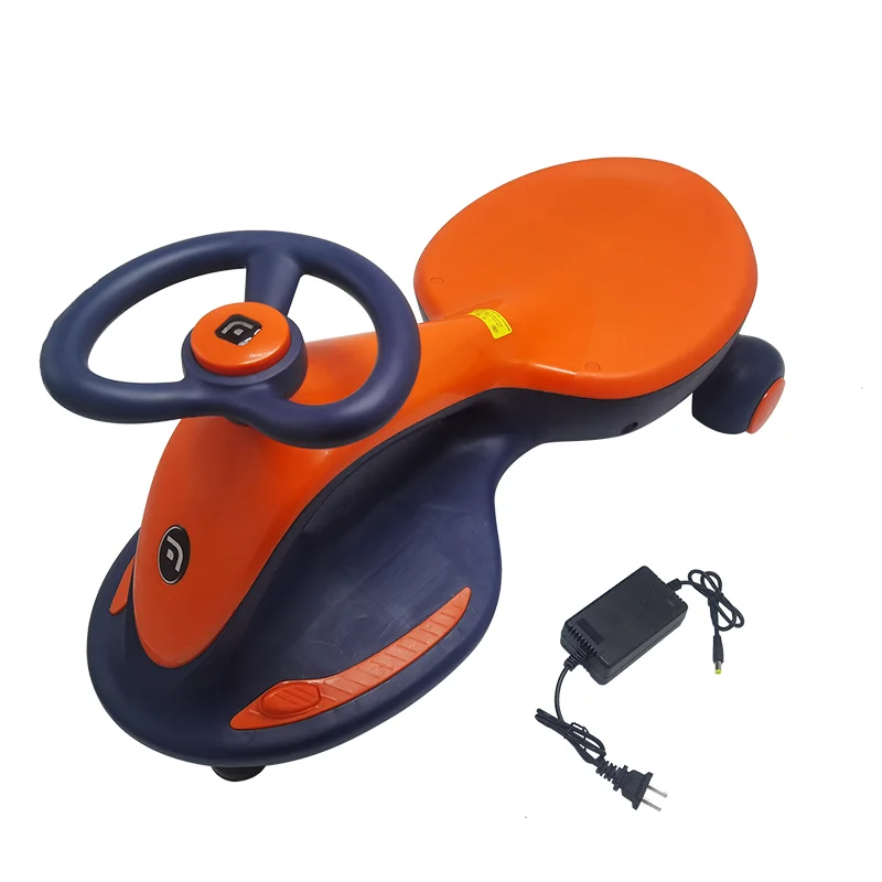 Children\'s electric swing car with environmentally friendly and harmless materials has a fast speed and long endurance