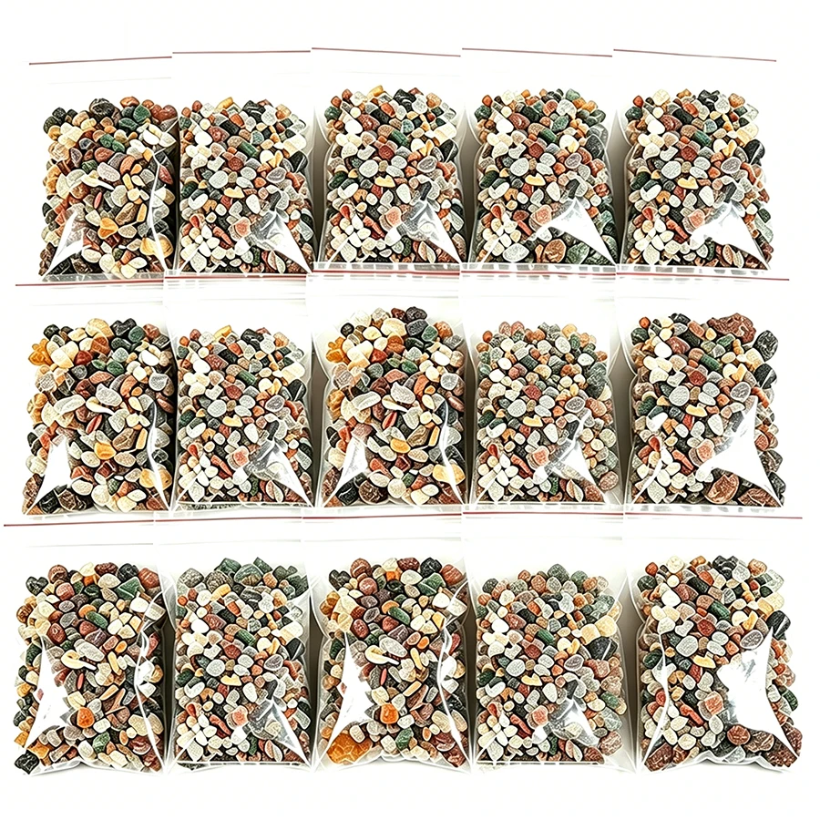 Aquarium Plant Gravel - 100g Mixed Color Gravels Stone –