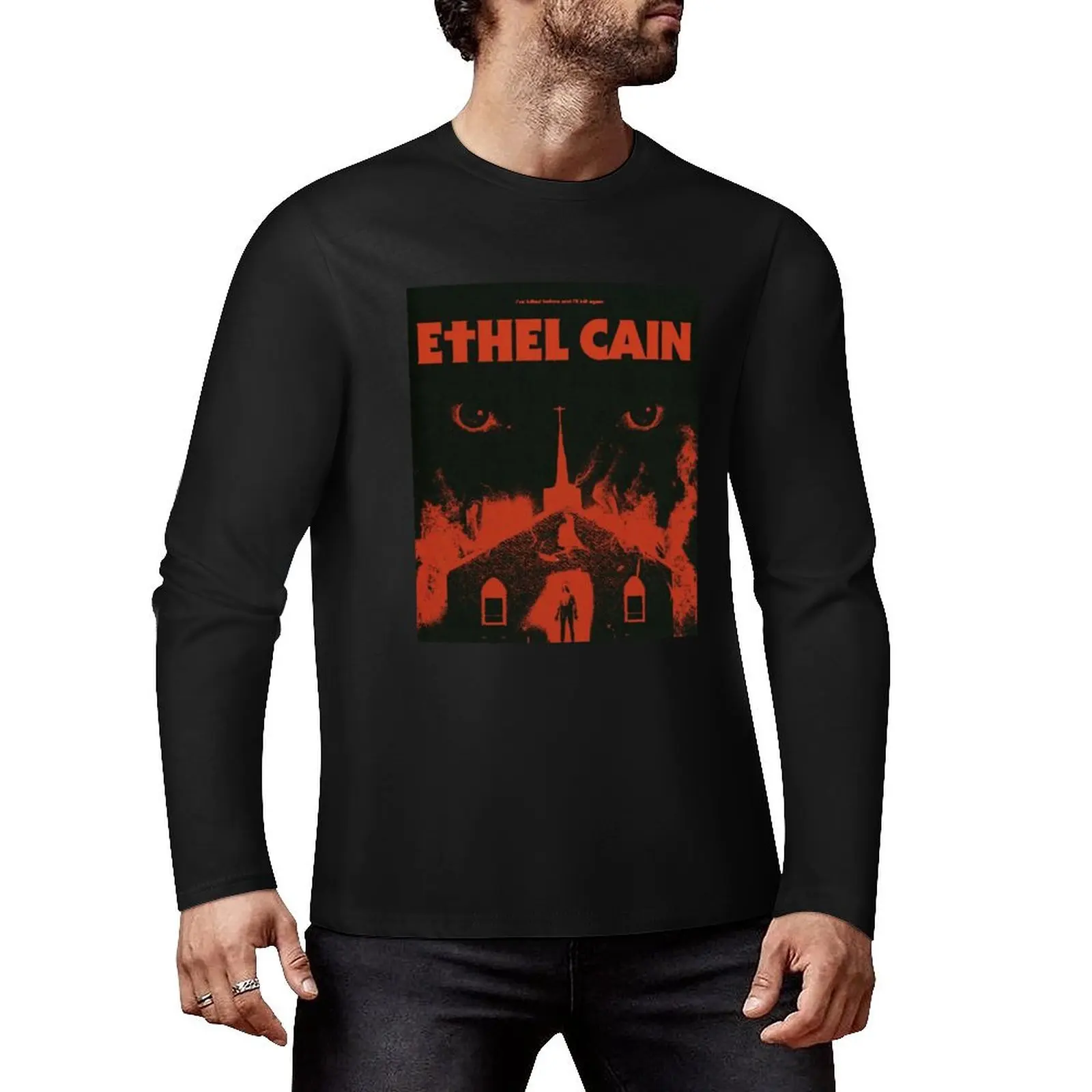 Ethel Cain Long T-Shirt man clothes custom t shirt sports fan t-shirts mens cotton t shirts