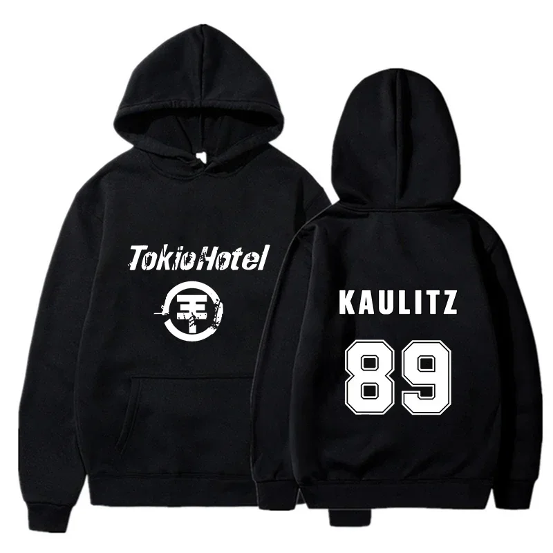 Rock Band Tokyo Hotel Men's Hoodie Printed Women's Hoodie Hip Hop Harajuku Pullover Unisex Sweater Clothing Jacket Casual