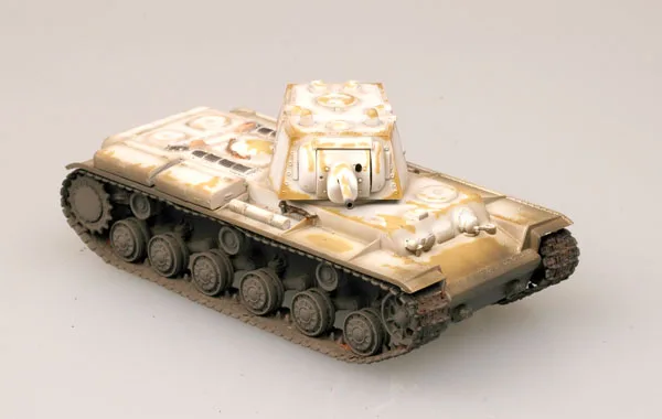 Easymodel 36279 1/72  Soviet KV-1 Heavy Tank Russian Captured Assembled Finished Military Model Static Plastic Collection Gift