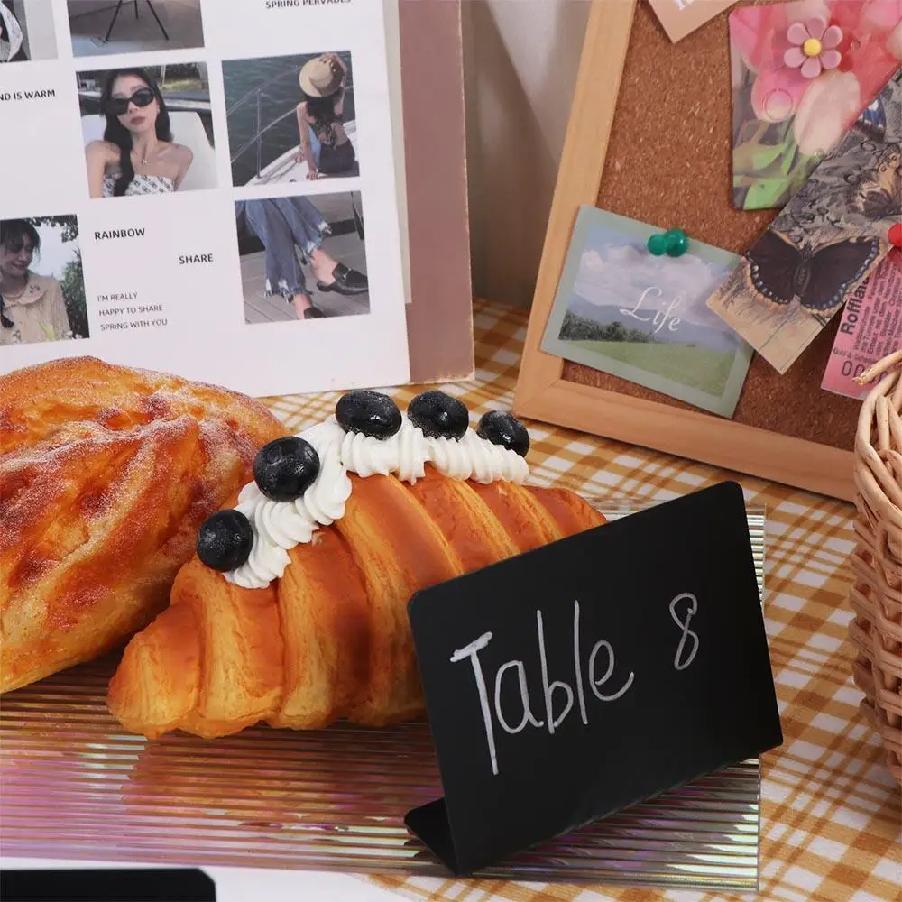 Etichette per buffet Espositore per scrittura riservata Espositori per negozi Negozio Mini lavagna Segni Lavagna Piccola lavagna per messaggi