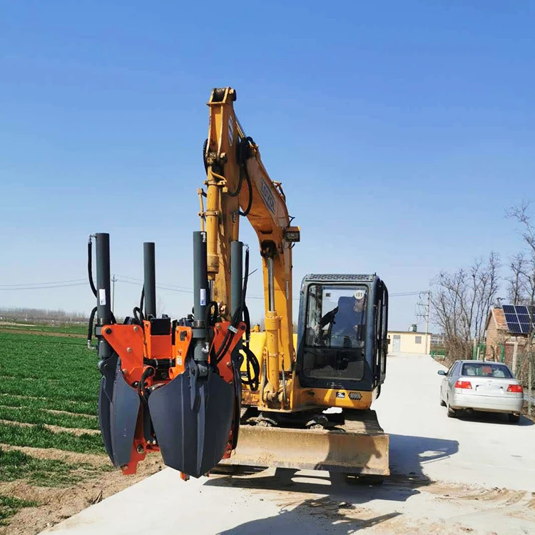 Hydraulic  Mover Transplanter  Spade for Skid Steer Loader/Excavator