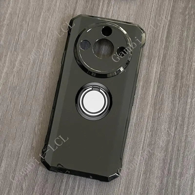 Dla HOTWAV T7 Pro 2024 6.6 "T7Pro HOTWAVT7Pro tylny uchwyt pierścieniowy uchwyt etui na telefon Smartphone TPU miękka pokrywa silikonowa