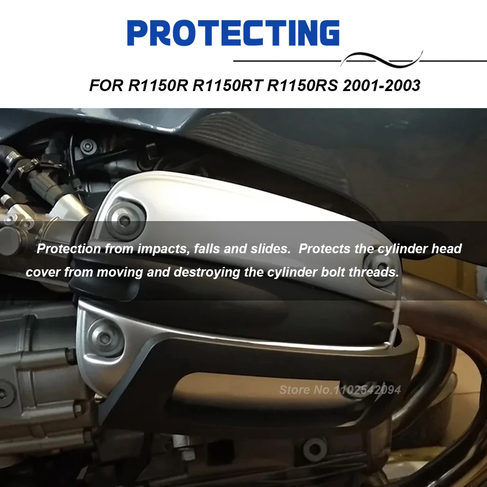 غطاء اسطواني لمحرك الدراجة النارية ، حماية من السقوط لسيارة بي ام دبليو R1150 R ، RS ، RT ، io ، R1150R ، R1100S ، R1150RT ، R1150RT
