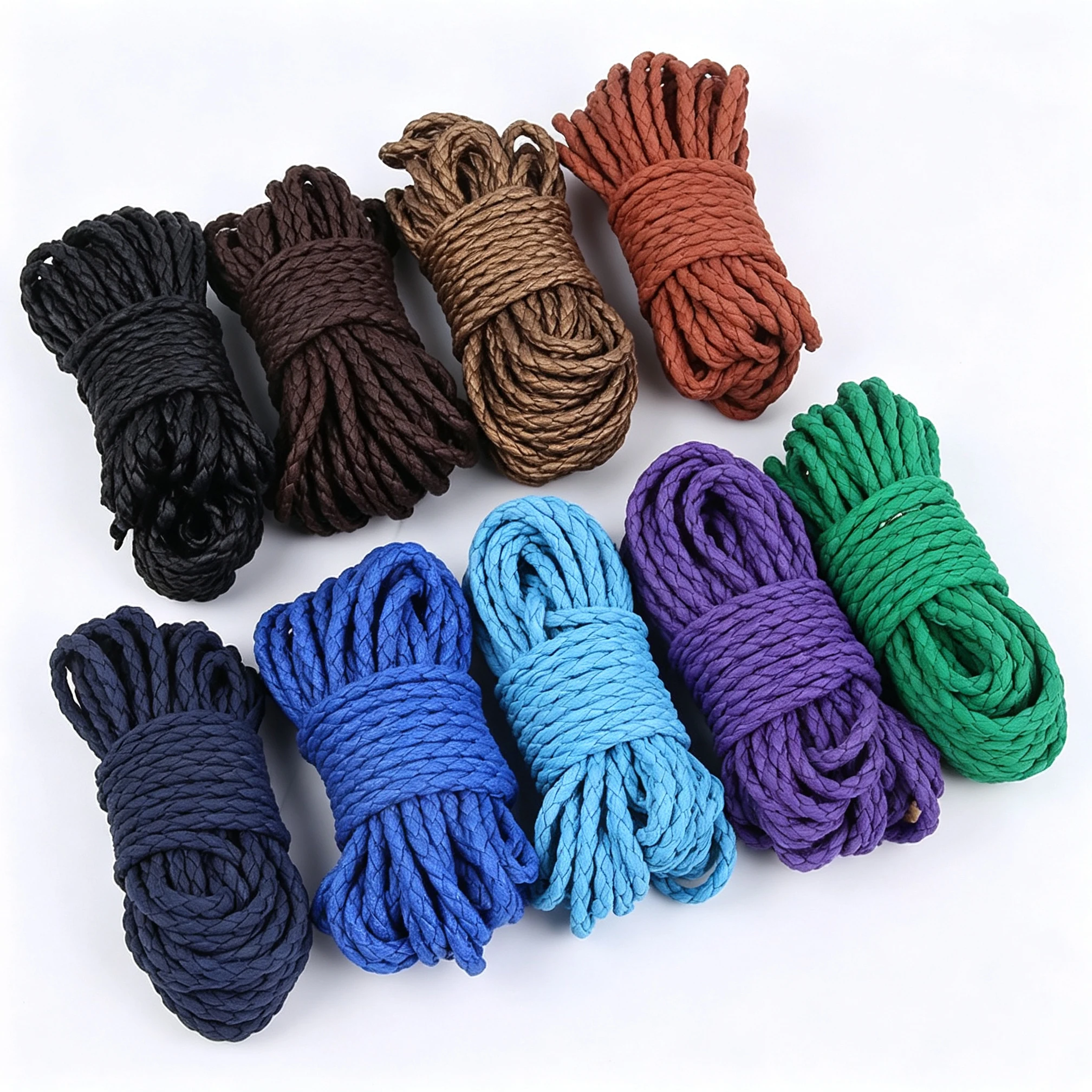 5meters colorful Elasticity PU Leather Bracelet Findings 3mm Round Leather Cord String Rope DIY Necklace Bracelet Making