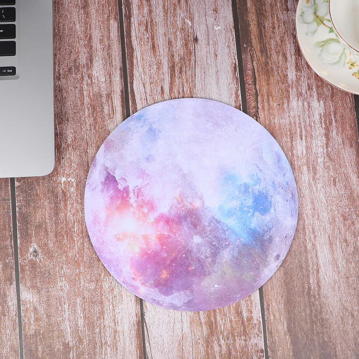 

3D Planet Pattern Mouse Pad Non-Slip Wrist Rest Rubber Gaming Office Mat Long Lasting Comfortable Gift For Family Friends