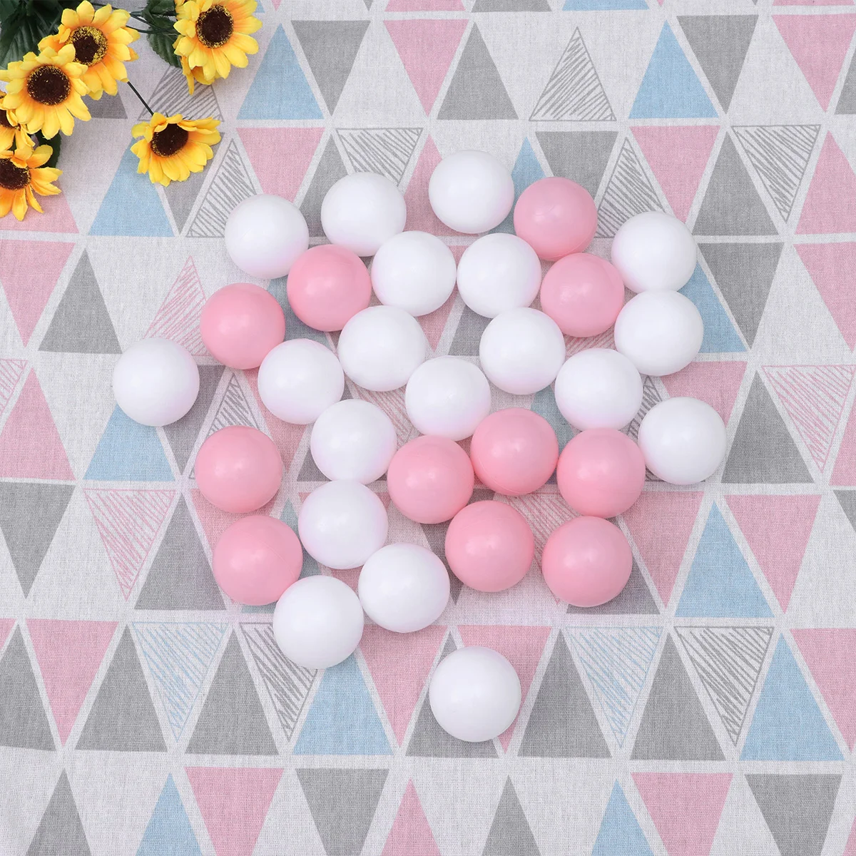 100 Pcs Pearl Ocean Balls Pit Crush Proof Bathtub Toy Infant Toys Baby Kids with The Child