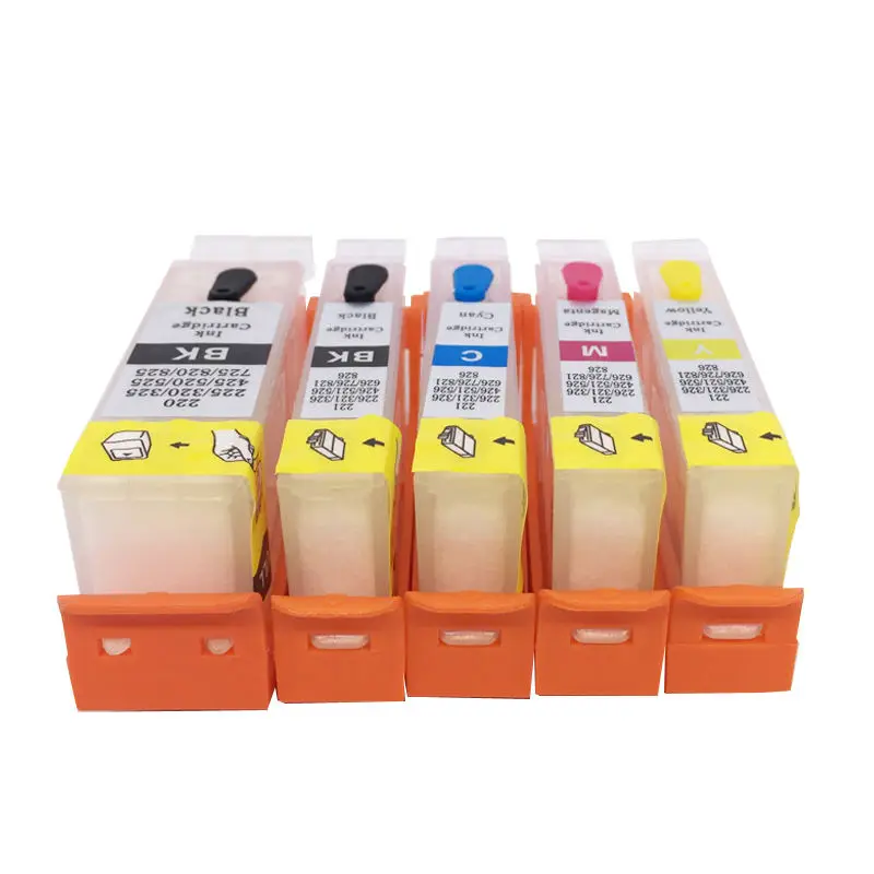 PGI-525 CLI-526 PGI 525 CLI 526 Refillable Ink Cartridge ARC Chip for Canon IP4850 MG5150 MG5250 MG6150 MG8150 MG5350 MG6250