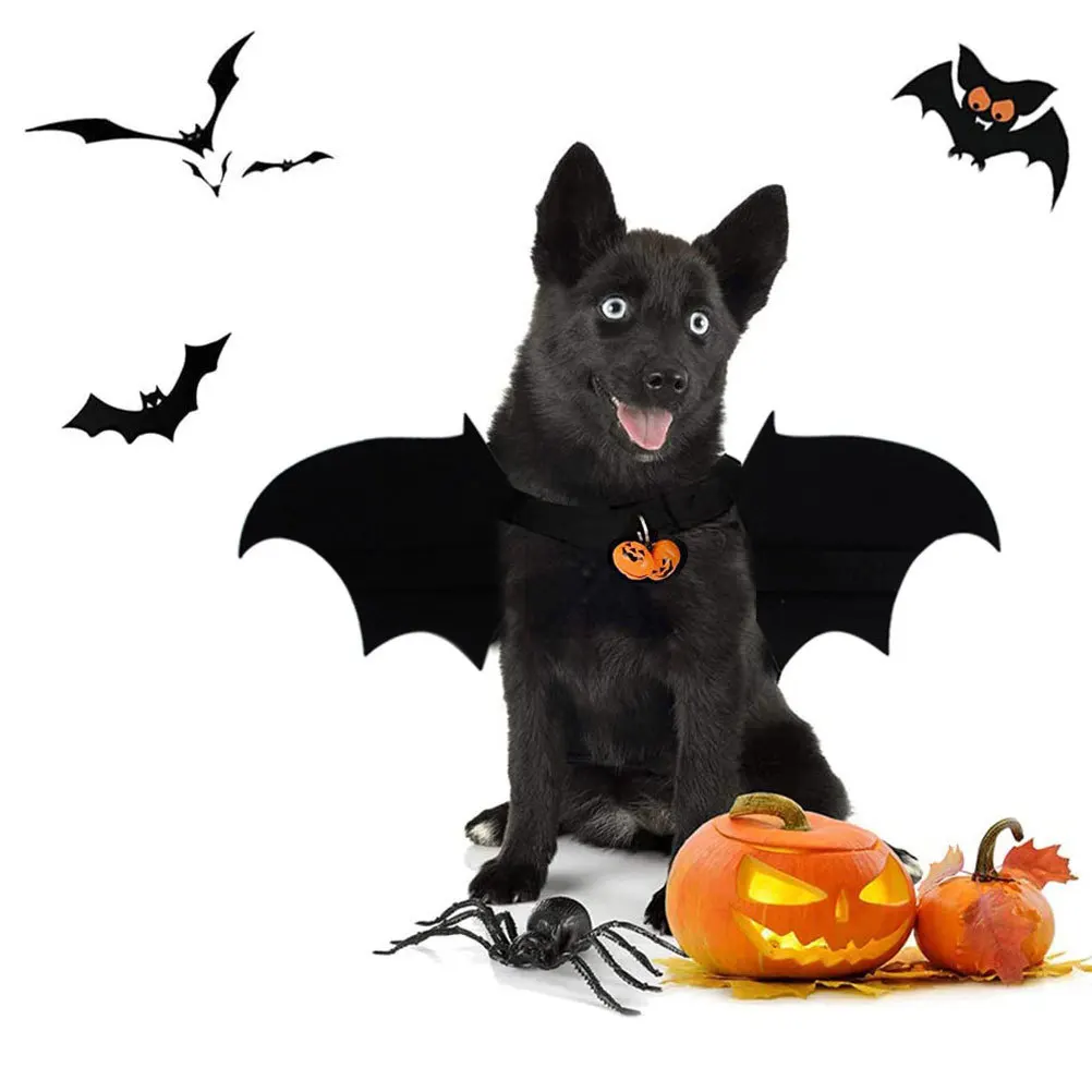 

1pc Pet Bat Wing Chest Harness For Cats Dogs Halloween Costume Lightweight Party Decoration Puppy Cat Bat Wing Accessory