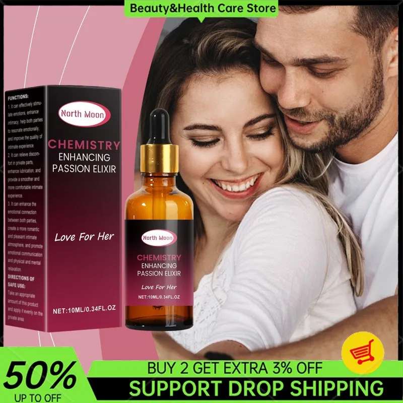 Desire Fusion Passion Love Elxir Opposite Attraction Drops Long Lasting Enhance Intimate Relationships Moisturizing Mild Essence