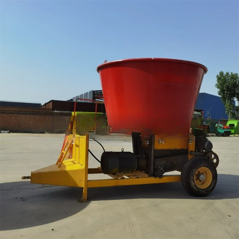 Farm electric grass cutter, large disc straw guillotine machine, straw bale rotary cutting and shredder