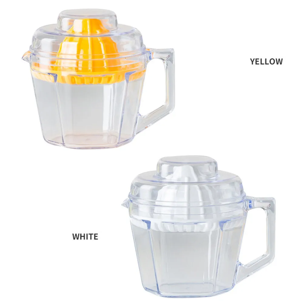 1Pcs Compact Manual Fruit Squeezer Plastic Hand Operated Juicer for Citrus Fruits Ideal Picnic Camping Travel Kitchen Tool
