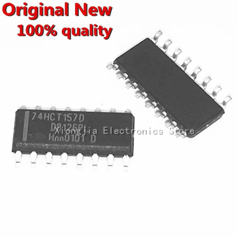 10PCS/LOT 100%Brand New Original 74HCT157D 74HCT157 SOP-16 Optocoupler Chip Ic