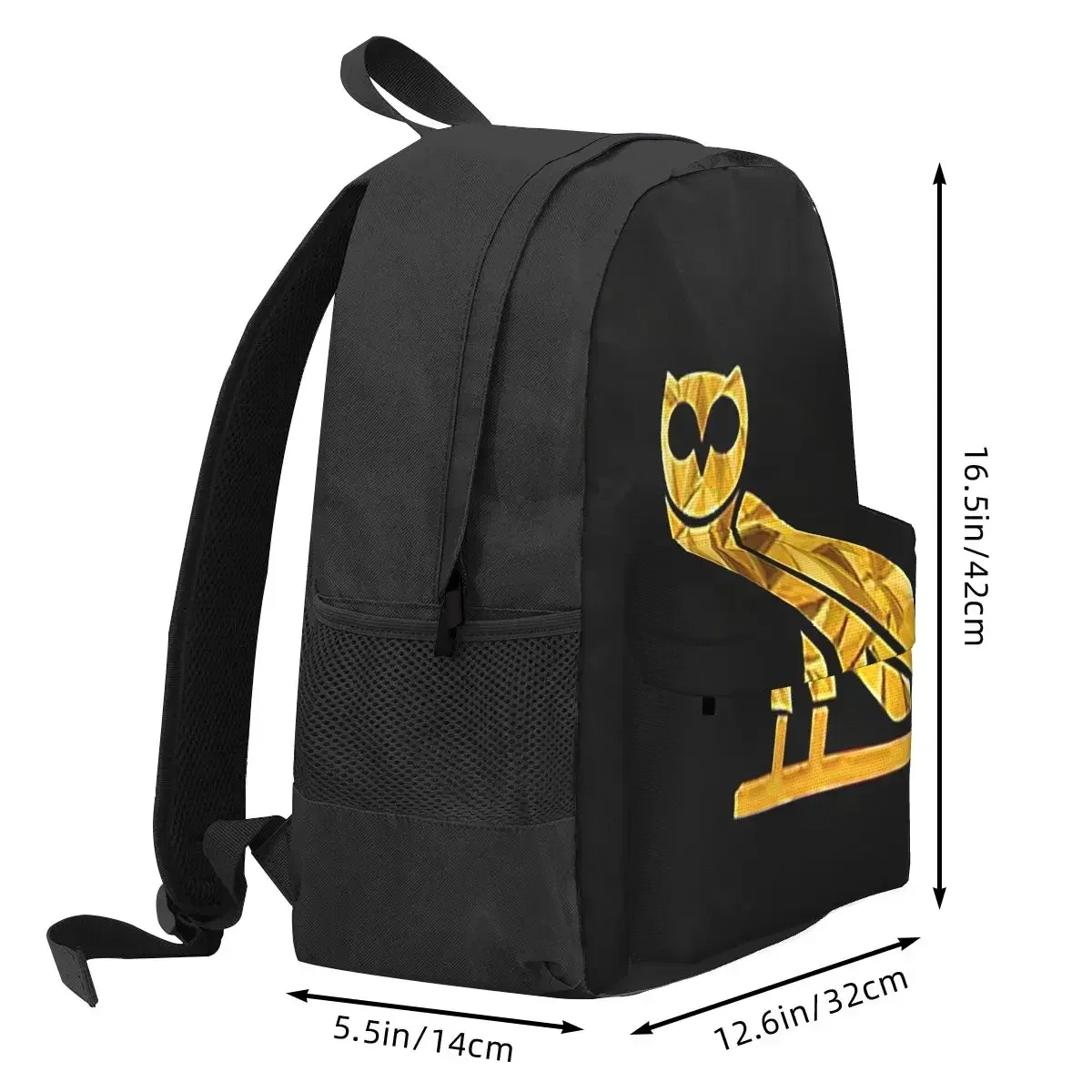 OVO October's Very Own Drake's Owl Backpacks Boys Girls Bookbag Children School Bags Cartoon Laptop Rucksack Shoulder Bag